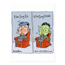 kim jong ill post cards