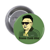 Kim Jung Il Button buttons