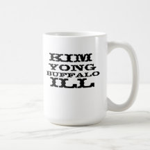 kim yong buffalo ill coffee mug