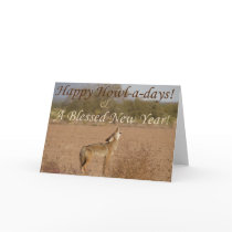 Kimberly P-Chadwick's~ Coyote Howl-a-Day Card