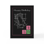 kimono birthday card
