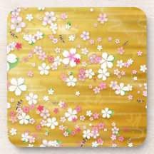 Kimono de Sakura d'or Sous-bock