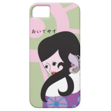 Kimono girl iPhone 5 ケース