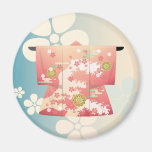 Kimono Refrigerator Magnets