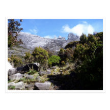 kinabalu high view postcards