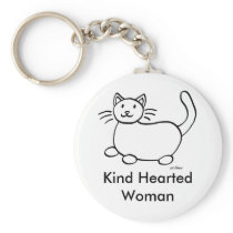 Kind Hearted Woman Keychain