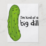 Kind of a Big Deal Dill Pickle Flyer Design