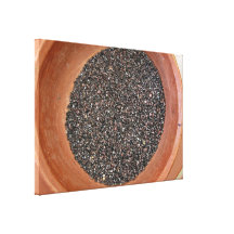 Kind of cereal in a bowl canvas prints