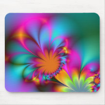 Kindergarten flower mouse pads