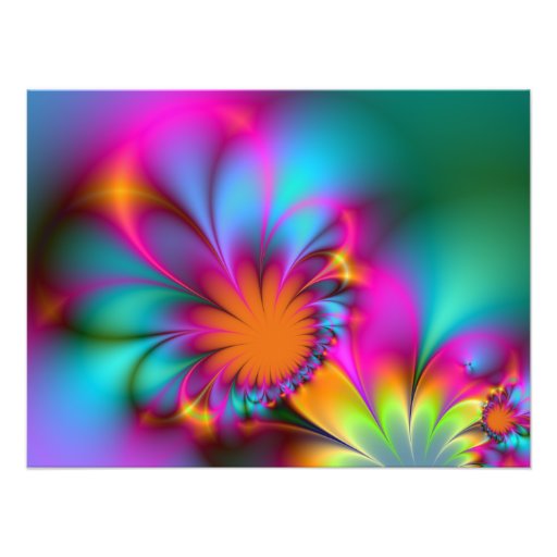 Kindergarten flower photographic print