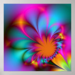 Kindergarten flower print