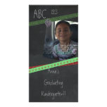 Kindergarten Graduation!!! ABC 123 Customized Photo Card