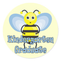 Kindergarten Graduation Gifts Round Sticker