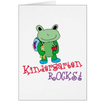 Kindergarten Rocks Cards
