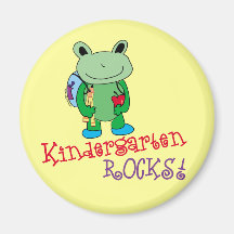 Kindergarten Rocks Fridge Magnet