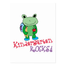 Kindergarten Rocks Postcards
