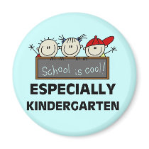 Kindergarten School is Cool Tshirts and Gifts Fridge Magnet