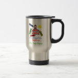 Kindergarten Teacher Mug - Schoolhouse and Crayons