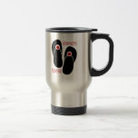 Kindergarten Teacher Red Apple Flip Flops Coffee Mug