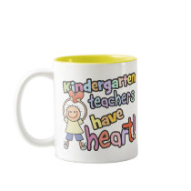 Kindergarten Teachers Have Heart Mug