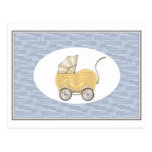 Kinderwagen Blue Postcard