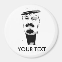 King Abdullah Fridge Magnets