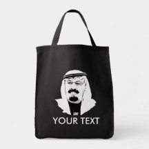 King Abdullah Tote Bags