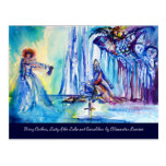 KING ARTHUR, LADY OF THE LAKE AND EXCALIBUR POST CARDS