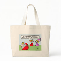 king back out lift embargo tote bags