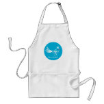 King Bird Blue Apron