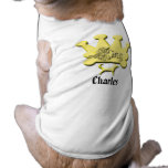 King Charles - King Your Dog's Name Doggie T-shirt