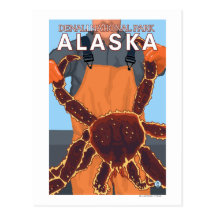 King Crab Fisherman - Denali National Park, Post Card