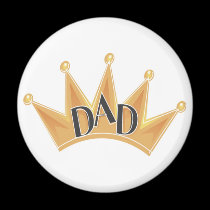 King Dad Magnet Great for Father's Day magnets