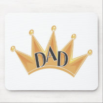 King Dad Mousepad Great for Father's Day mousepads