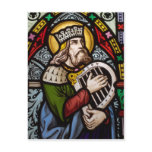 King David postcards