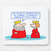 king dungeons dragons queen mouse pads