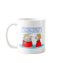 king dungeons dragons queen coffee mug
