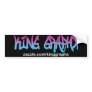 King Graphx Bumper Sticker