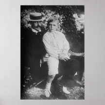 King Haakon and Prince Olav of Norway Posters
