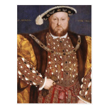 King Henry VIII Post Card