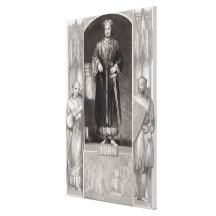 King John Stretched Canvas Print