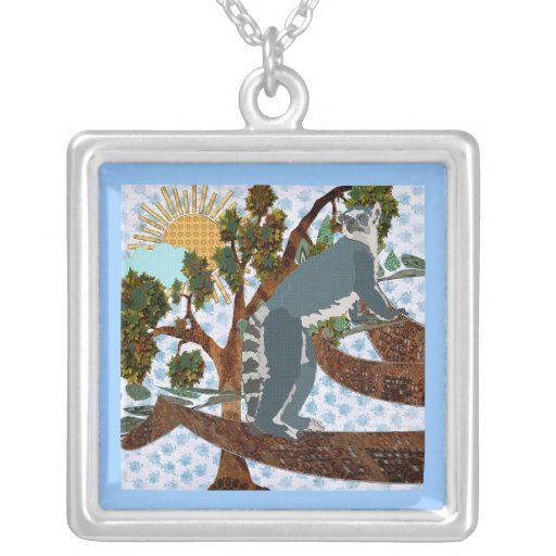 King Julian Blue Rosie Day Necklace