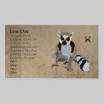 King Julian Bronze Elegant Business Cards business cards