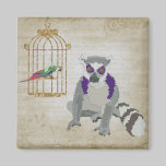 King Julian & Molly Macaw Magnet magnets