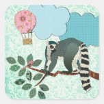 King Julian Out on a Limb Sticker