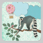 King Julian Out on a Limb Sticker stickers