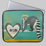 King Jullian Mom Teal Computer Sleeve laptop sleeves