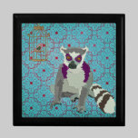 King Jullian & Song Bird Teal Ornate Gift Box gift boxes