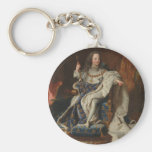 King Louis XV as a Child by Hyacinthe Rigaud Key Chain