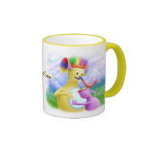 King Monty Getting A Hug Coffee Mug